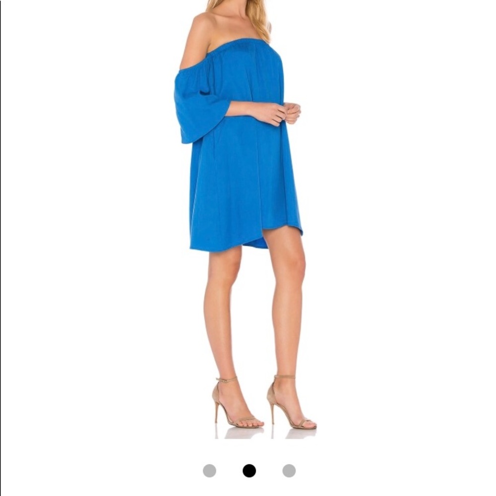 Baby doll dress in Capri blue by Blaque Label - Picture 2 of 3